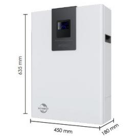 Batería Kowint fijación pared 51,2V 100Ah 5,12Kw, WIFI, BMS y monitorización